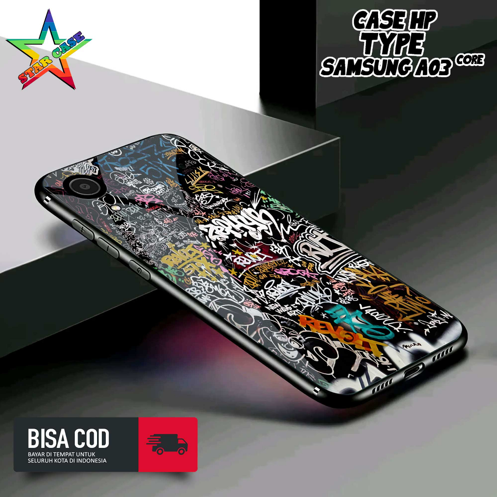 Case Samsung A03 Core Motif [SWAG] Casing Samsung A03 Core TERBARU Hardcase Glossy Kilau 2D Case Hp 