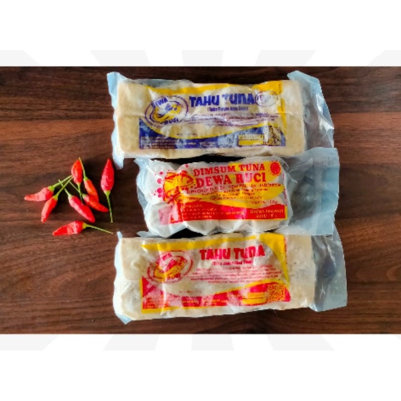 My Tahu Bakso Tuna Dimsum Tuna Frozen Dewa Ruci Khas Pacitan Instant di Surabaya
