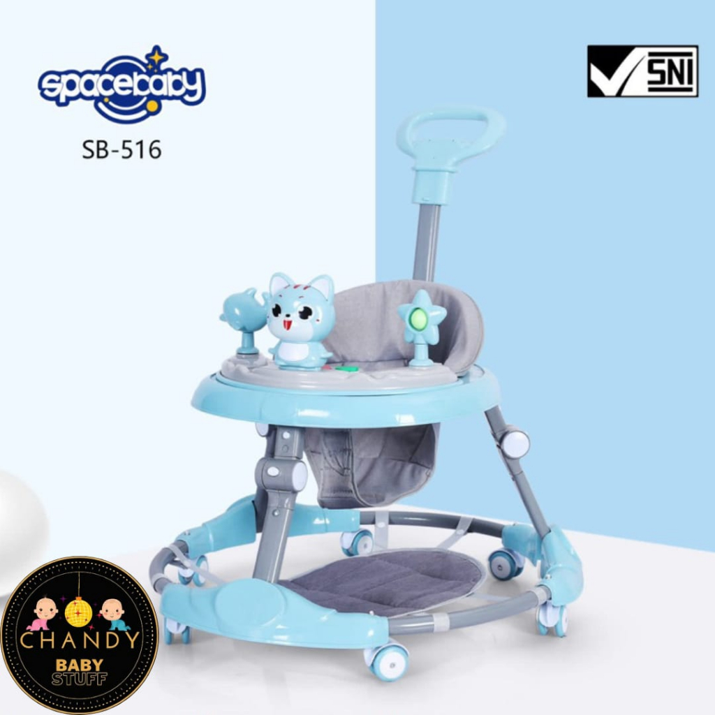 BABY WALKER SPACEBABY SB 516 MAINAN MODEL KUCING