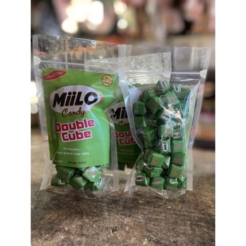 

50pcs millo cube miilo cube milo cube permen milo candy permen cokelat