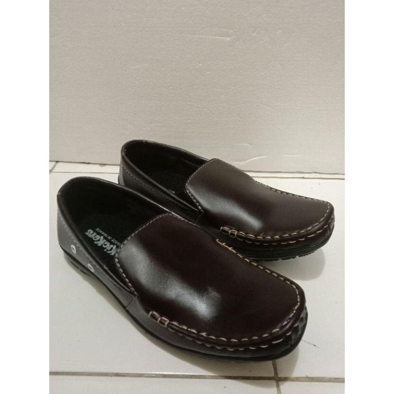 Sepatu casual slip on pria sepatu santai pria sepatu slop tanpa tali