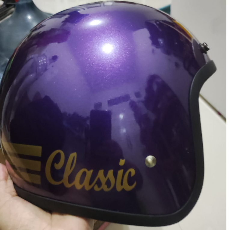 HELM SEPEDA MOTOR BOGO RETRO CLASSIC SNI
