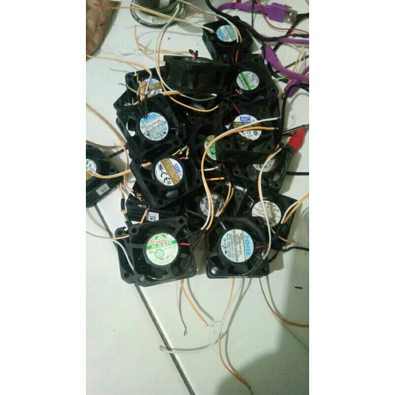 kipas fan 6x6 dc12v