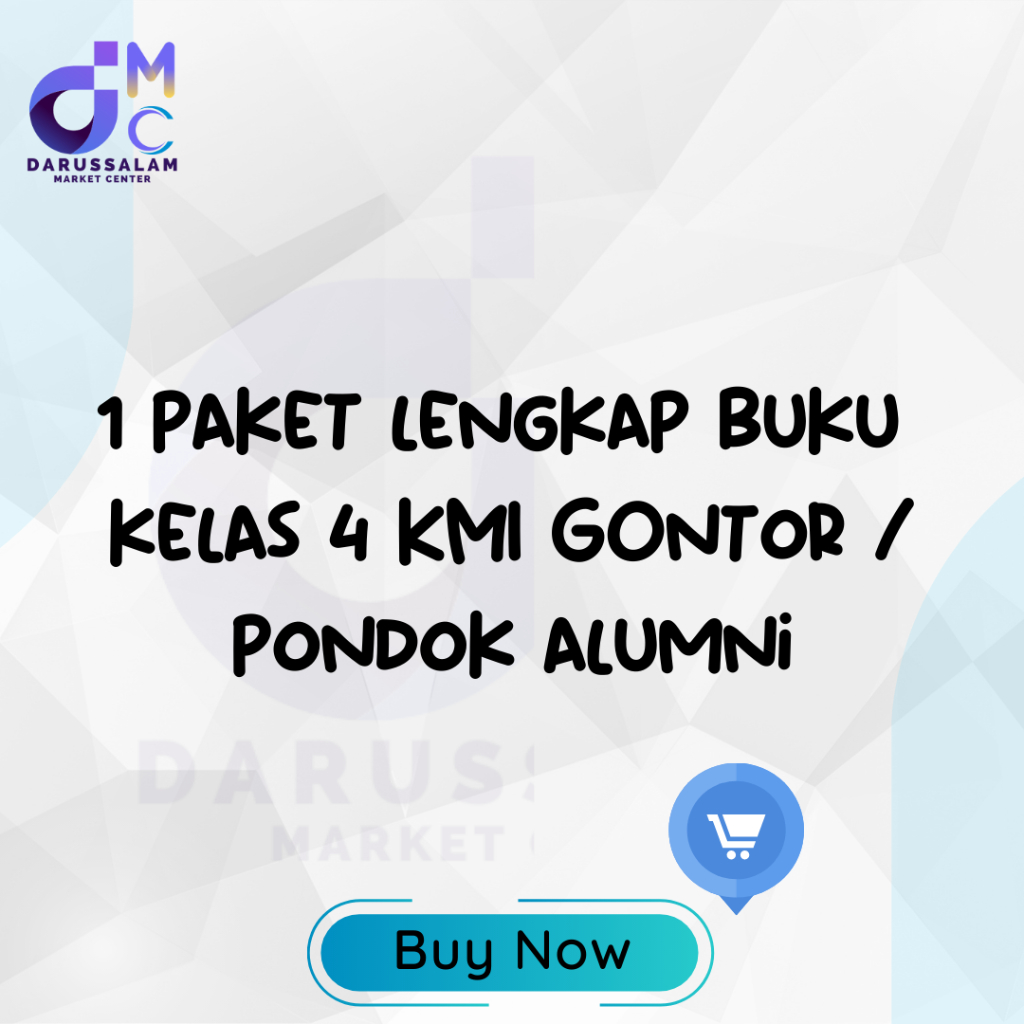 Satu Paket Lengkap Buku Kelas 4 KMI  Gontor/Pondok Alumni