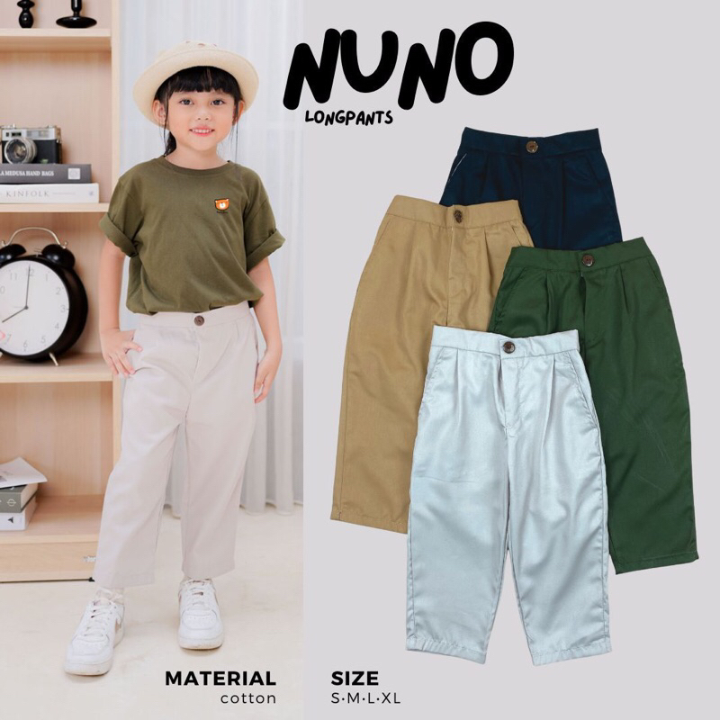 RACHIDKIDS / CELANA PANJANG ANAK / NUNO BAGGY PANTS