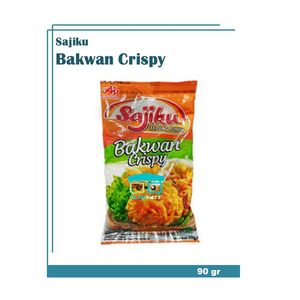 Sajiku Tepung Bumbu Bakwan Crispy 90 gr Masak