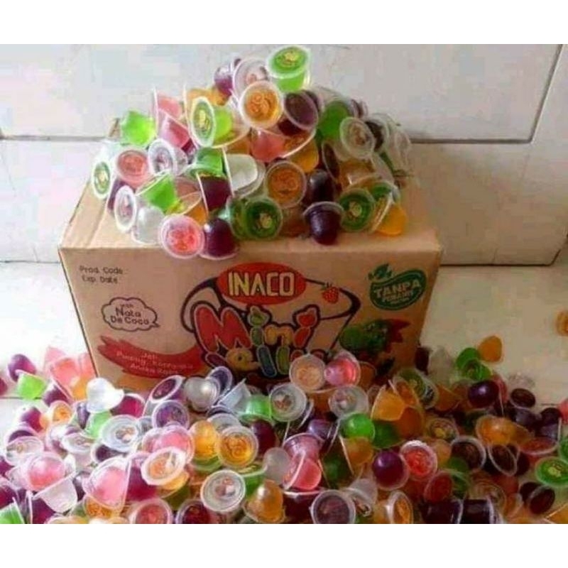 

Inaco mini jelly nata de coco 500grm