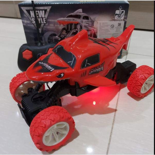 RC Remote Control Mobil ROCK CLIMBER CLIMBING SHARK NEW CRAWLER OFFROAD / Mainan Anak Laki Laki