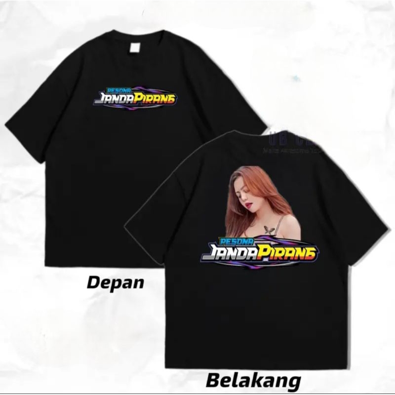 KAOS PESONA JANDA PIRANG TATO KUPU KUPU//KAOS JANDA PIRANG TATO KUPU KUPU VIRAL
