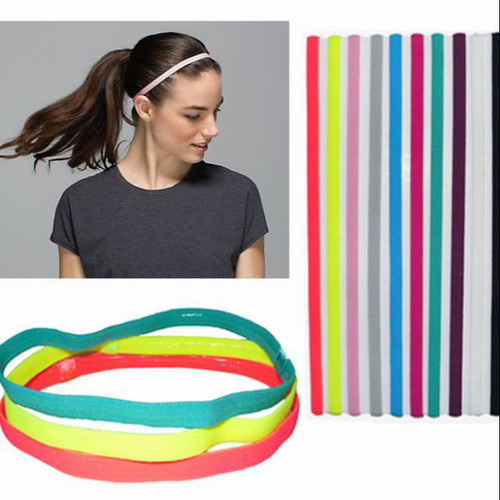 Bandana Headband Lari Pria wanita Sport Head Band Sweat Head Bandana Wanita Ikat Kepala Olahraga