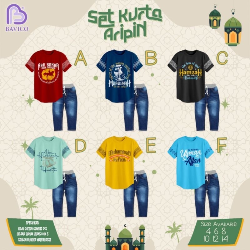 Setelan Kurta jeans setelan kaos kurta celana jeans