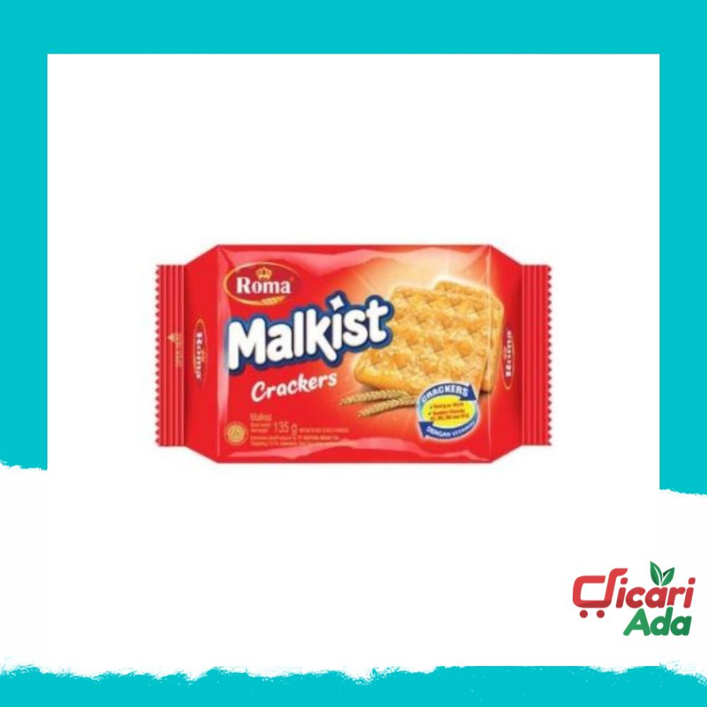 

Biskuit Roma Malkist Crackers 135gram