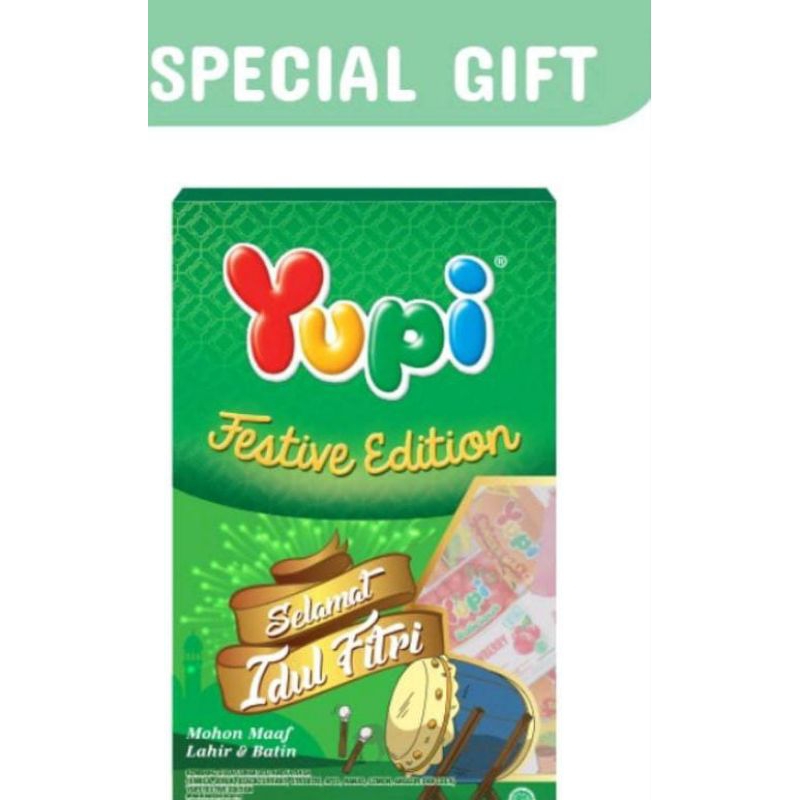 

yupi edisi idul fitri 450gr exp 4 juli 2025