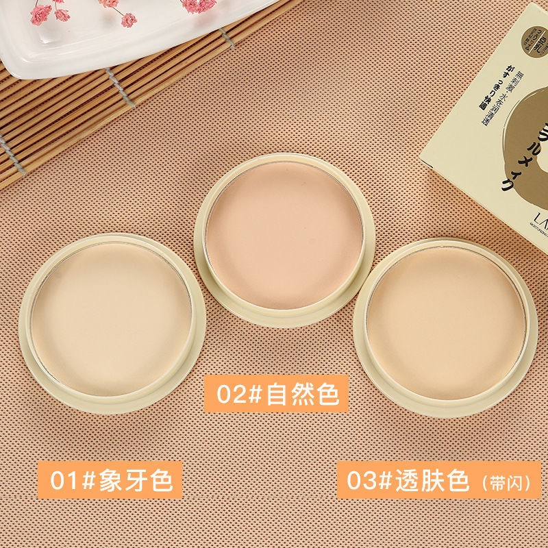 BRAND PRESSED MINERAL POWDER &amp; BEDAK PADAT LANQIN GLOWING TAHAN AIR DAN TAHAM LAMA