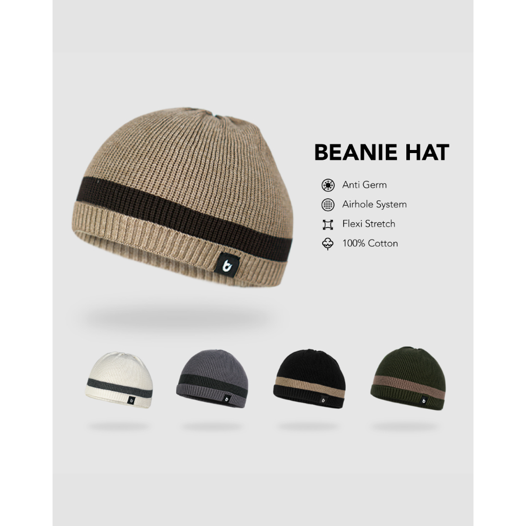 Bunayya | Peci Rajut | Beanie Hat | Peci Kekinian | Peci Keren