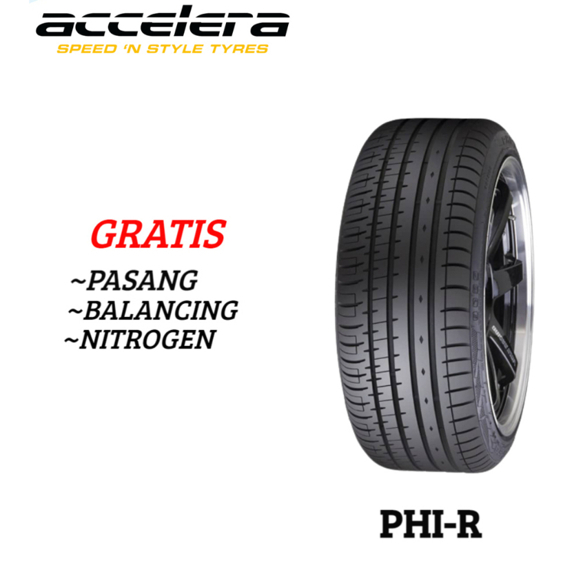 Ban Mobil 205 40 R17 ACCELERA PHI-R 205 40 R17 Ban Tubeles Radial Murah & Awet