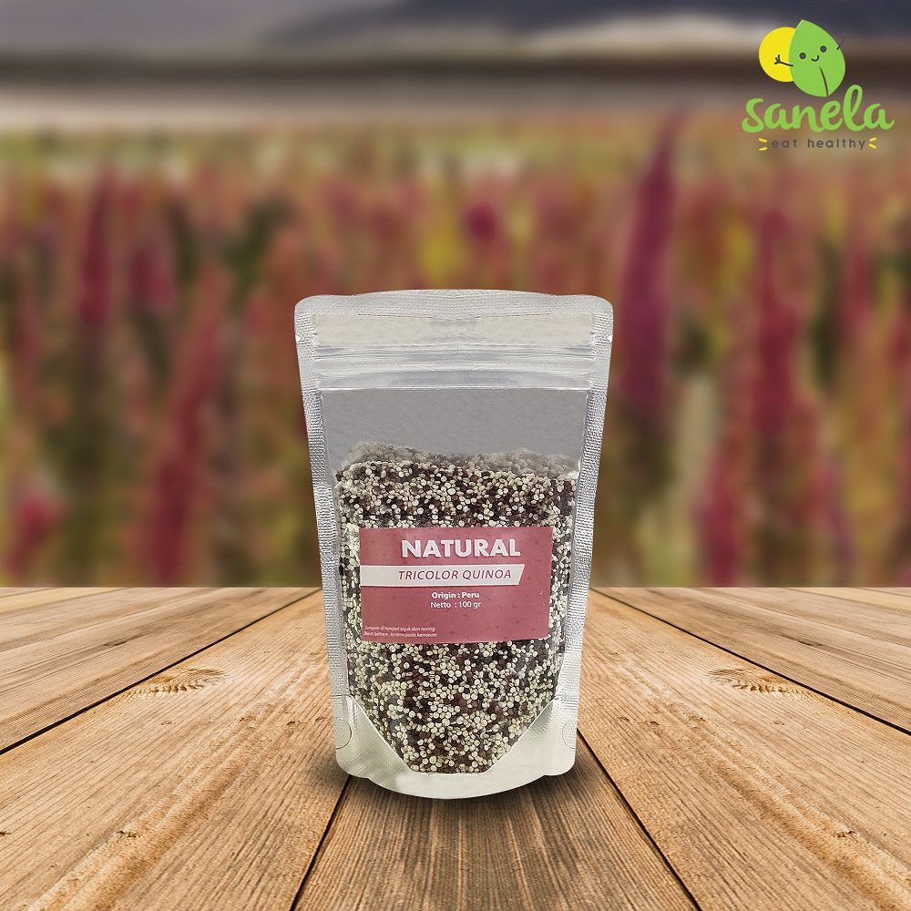 

Natural Tricolor Quinoa 100 gram