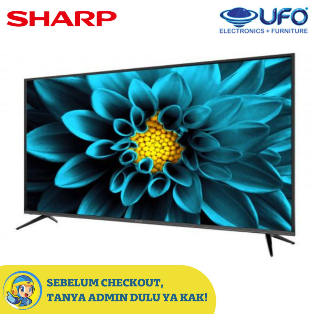 SHARP 4TC70DK1X 4K UHD LED TV ANDROID TV 70 INCH