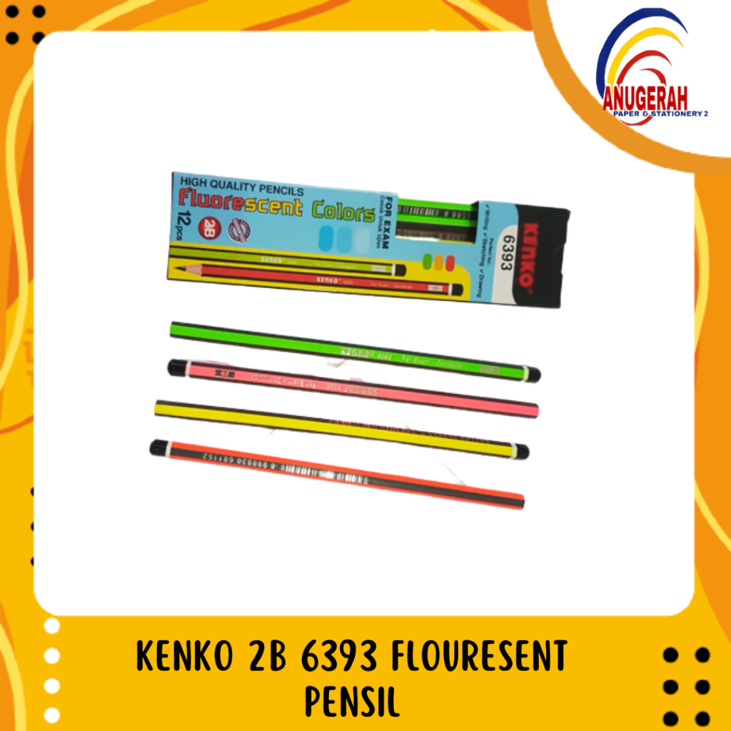 

KENKO 2B 6393 FLOURESENT PENSIL (LSN)