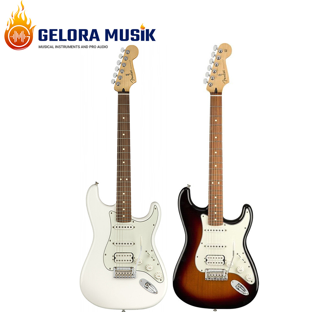 Gitar Elektrik Fender Player Stratocaster HSS PF