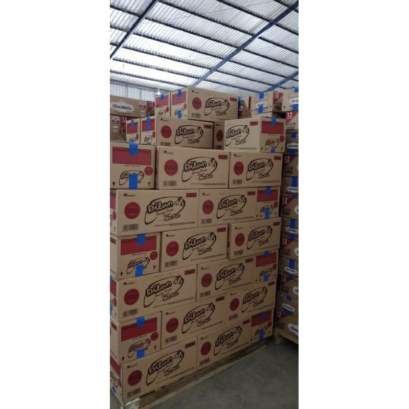 PERKARTON | 1 KARTON ISI 8 |Dilan Chocolate Crunchy Caramel TOPLES | Minipack isi 25pcs | GROSIR MUR