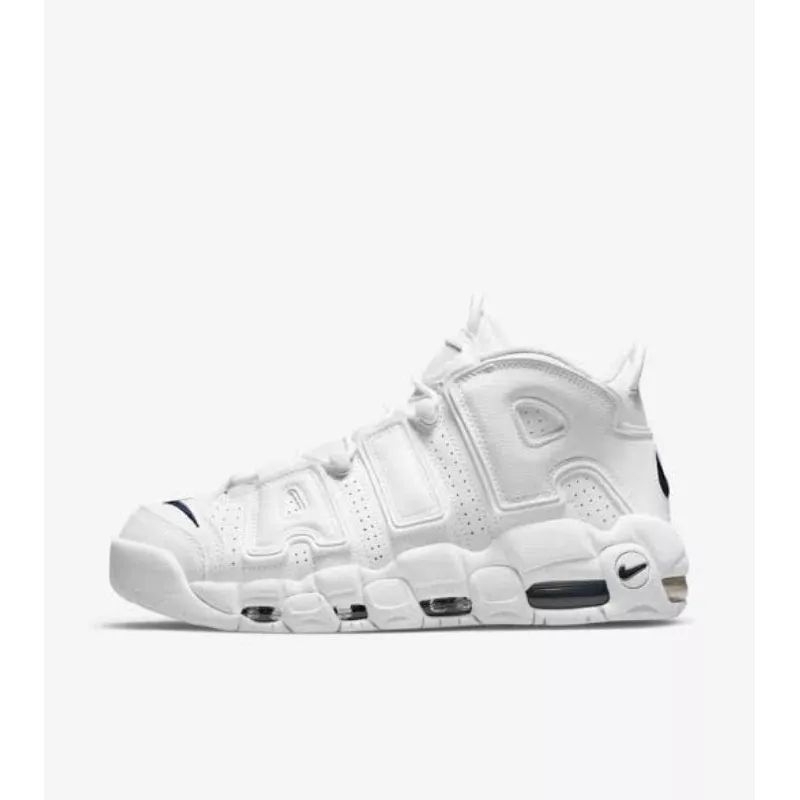 sepatu basket nike air More uptempo//white /prm Quality