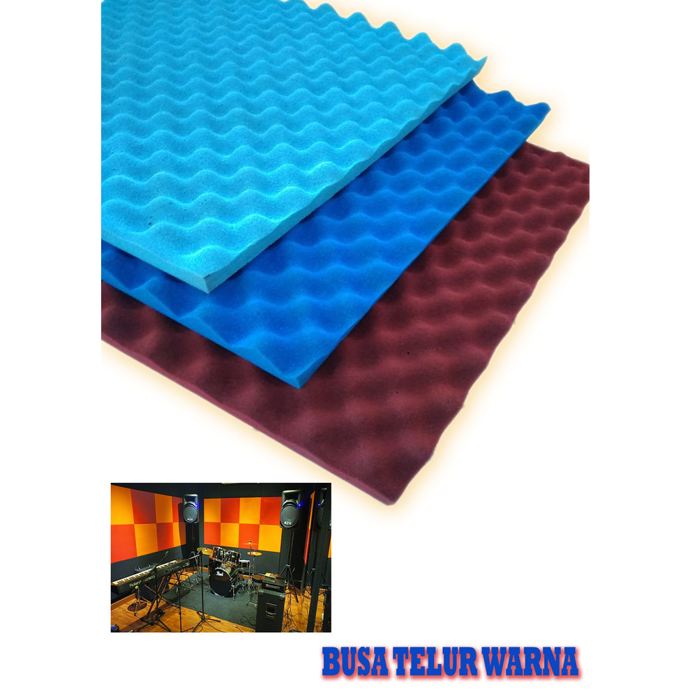 BUSA TELUR WARNA PEREDAM SUARA RUANGAN MUSIK DAN STUDIO REKAMAN