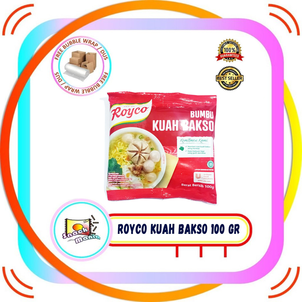 

Royco Bumbu Kuah Bakso 100 gr Kaldu Bakso