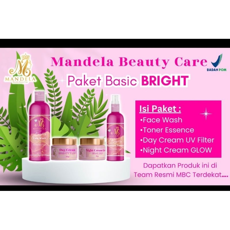 MBC PAKET BASIC BRIGHT (Mandela Beauty Care)