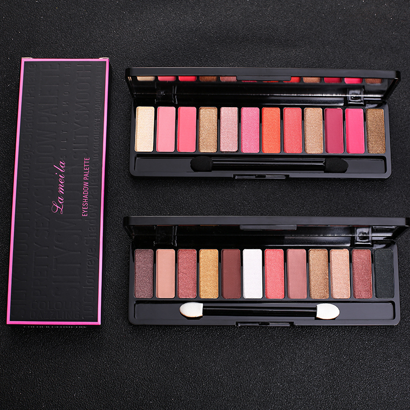 Lameila Eyeshadow Palette 12 Warna  LM 1111