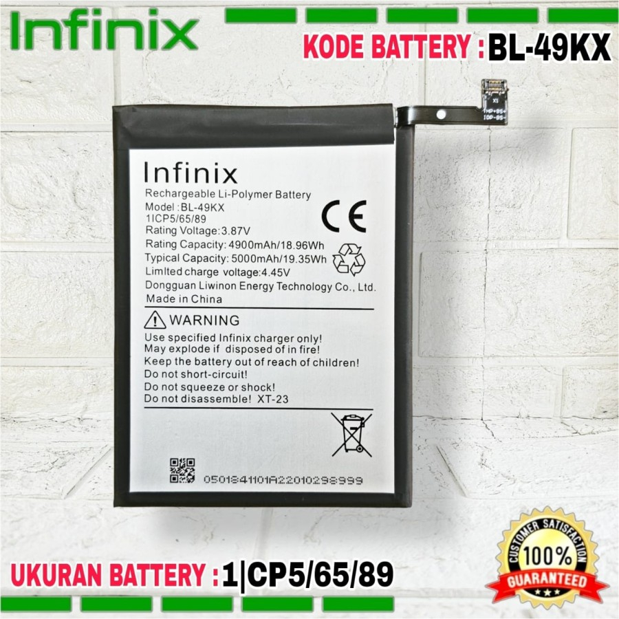 baterai batere battery infinix note11 infinix note12 BL-49KX note 11nfc.x663b note 12 x670 note 12 2023 ,5000mah baterai note 11 nfc .baterai note 12 baterai note 12 2023