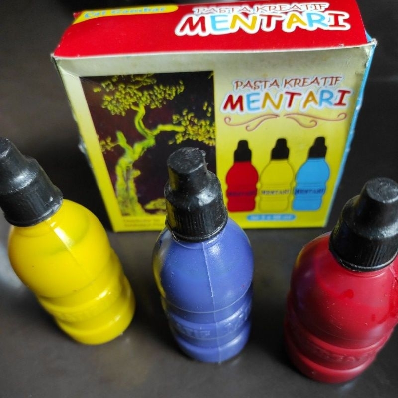 pasta kreatif mentari finger painting