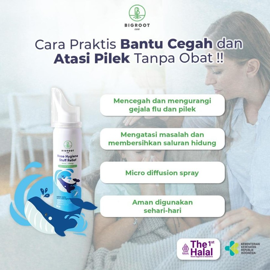 Bigroot Nose Hygiene Stuff Relief Pembersih