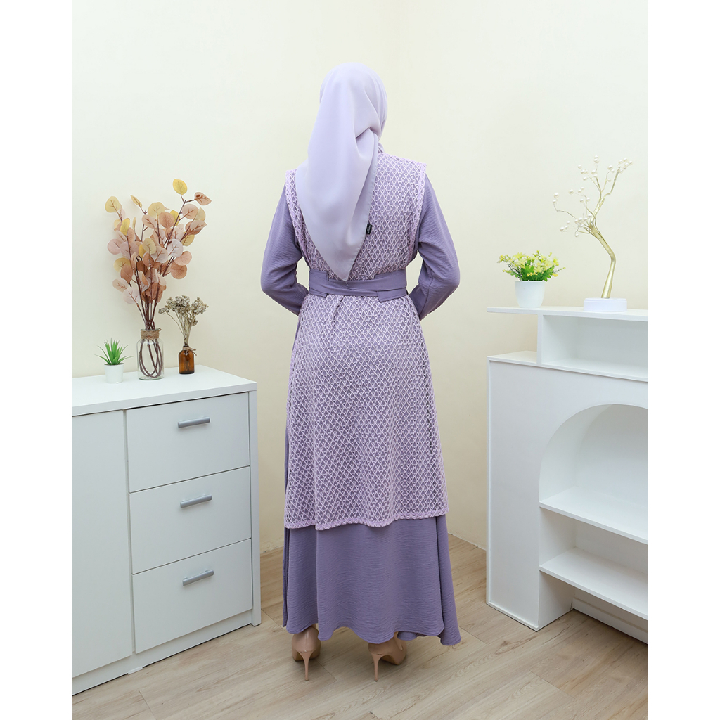 SABRINA Dress   - Pakaian terbaru by hijab mamah icis