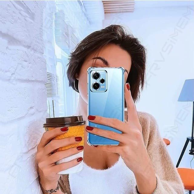 Soft Case Silikon Redmi Note 12 4G Redmi Note 12 Pro 4G Redmi Note 12 Pro 5G Redmi Note 12s Bening Transparant Airbag Anti Crack Tebal