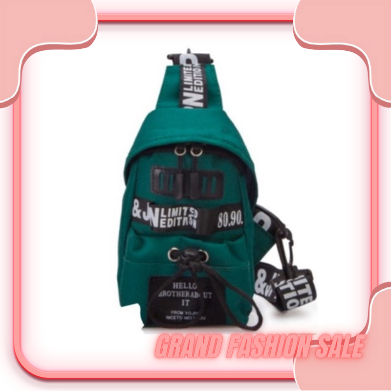 [LOKAL] DOMMO - D1385 WAISTBAG DHEA - Tas Selempang Pria Wanita