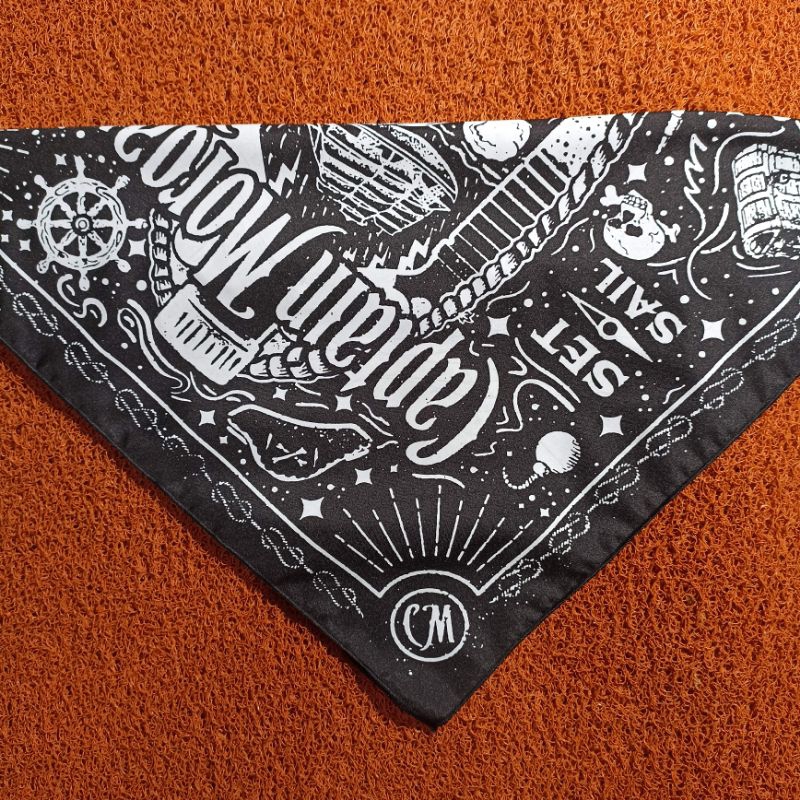 Slayer bandana Nirvana / Captain Morgan Best Quality ( Terlaris )