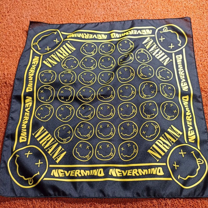 Slayer bandana Nirvana / Captain Morgan Best Quality ( Terlaris )