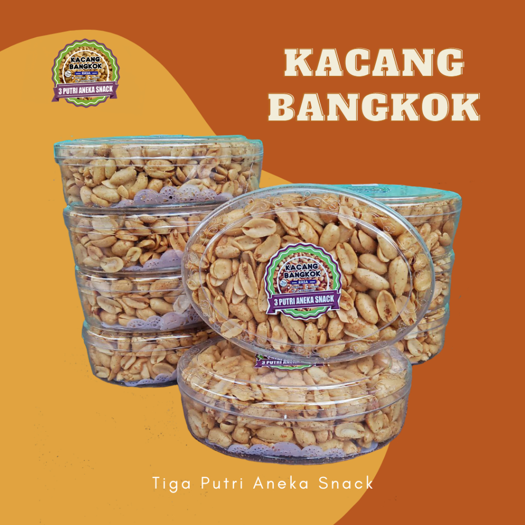 

Kacang Bawang Bangkok Tiga Putri Aneka Snack