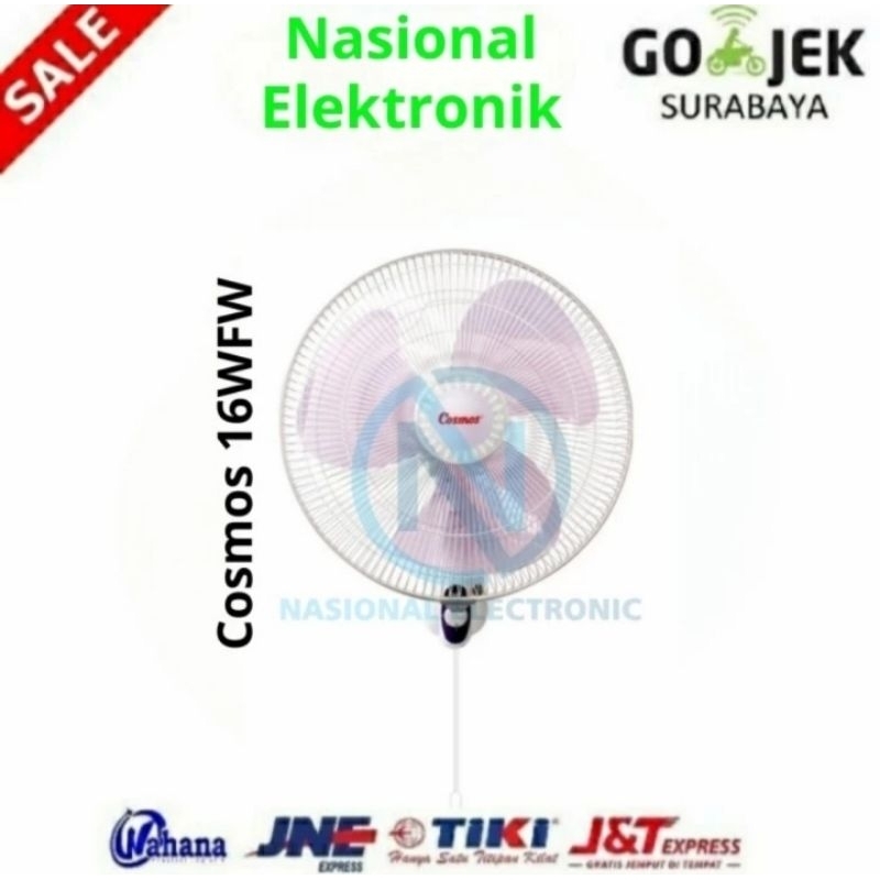Kipas Angin Cosmos 16WFW/Kipas Angin Dinding/Kipas Dinding Cosmos 16-WFW