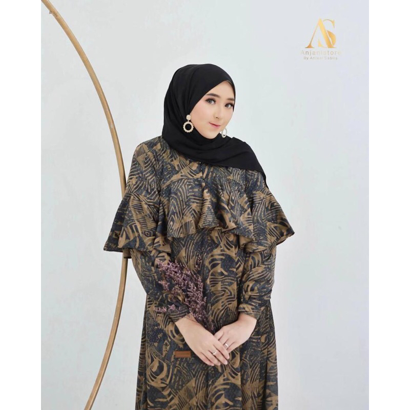 dress silky rumbai anjanistore/ dress anjanistore