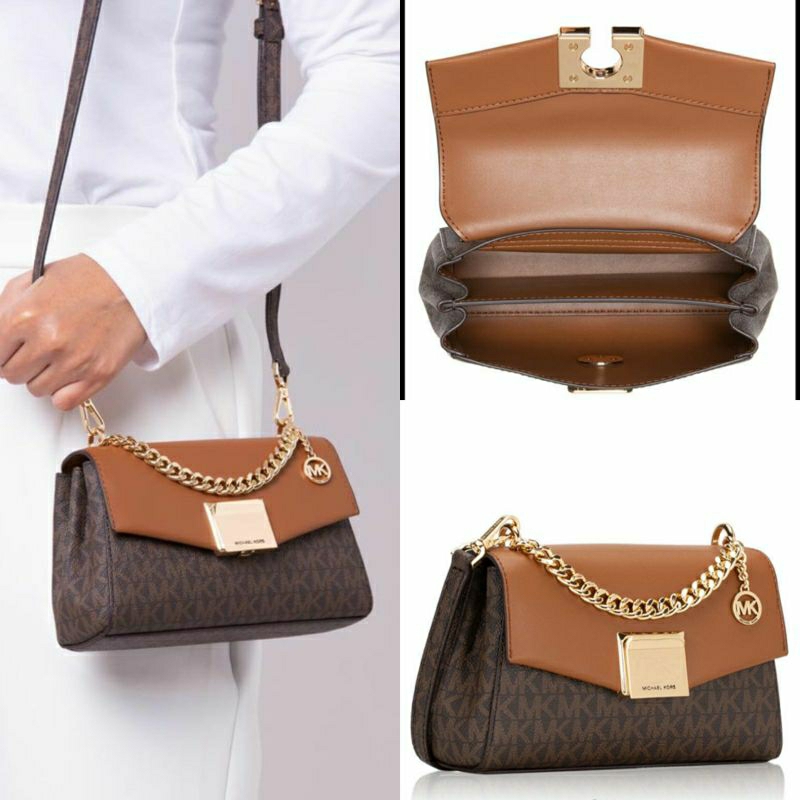mk lita xs brown black