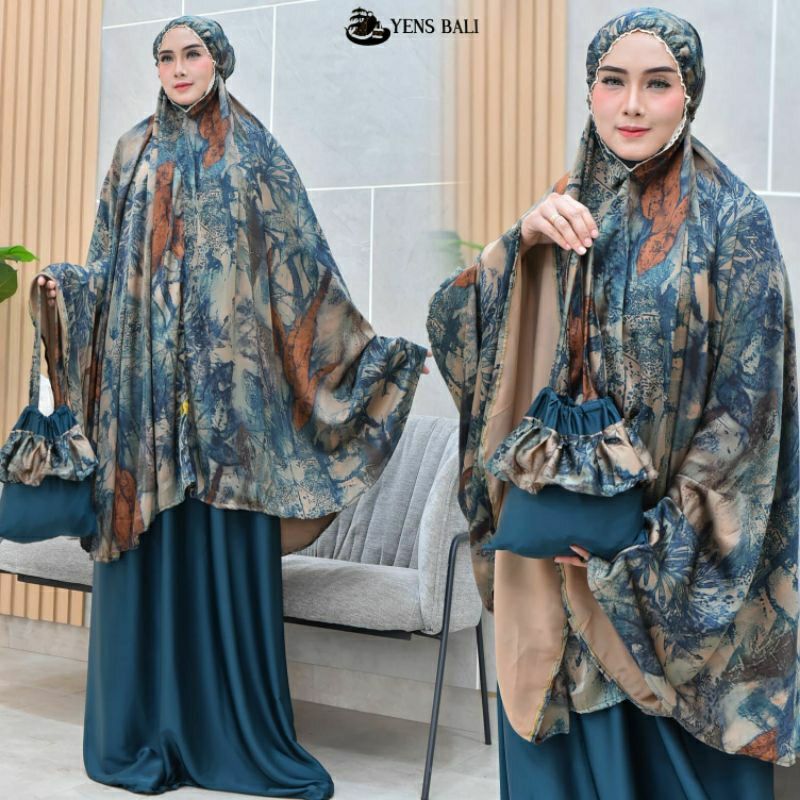 MUKENA SILK PREMIUM BY YENS | MUKENA SILK TERBARU | MUKENA SILK VIRAL | MUKENA SILK MEWAH | MUKENA M