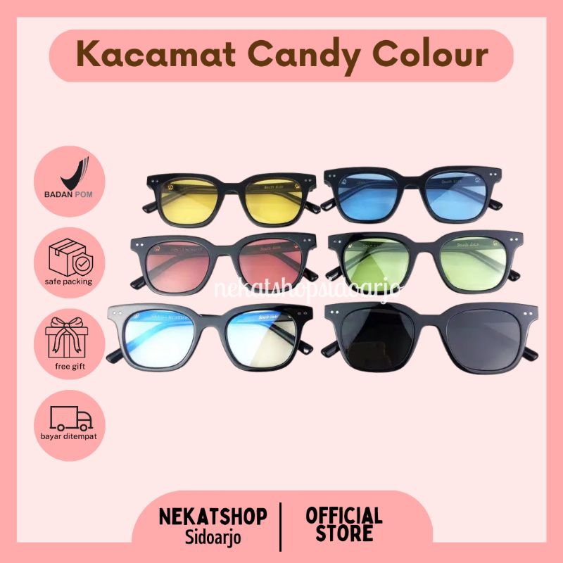 Kacamata Small Candy Color Sunglasses Pria Wanita
