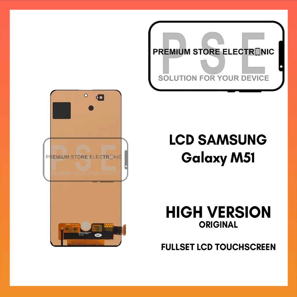 LCD Samsung Galaxy M51 Original Fullset Touchscreen Garansi 1 Bulan