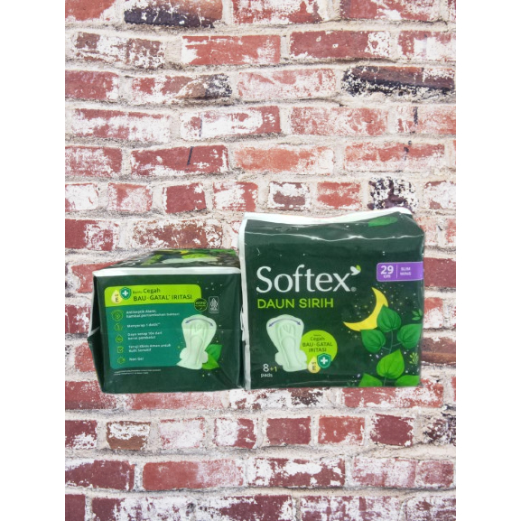 Softex Daun Sirih 29 cm isi 8+1