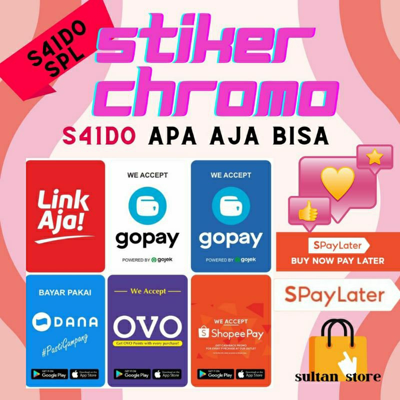 

STIKER CHROMO BISA APA SAJA INSTAN