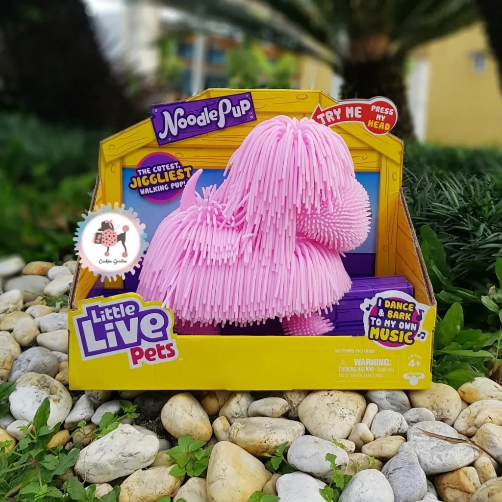 Little Live Pets Noodle Pup - Pink