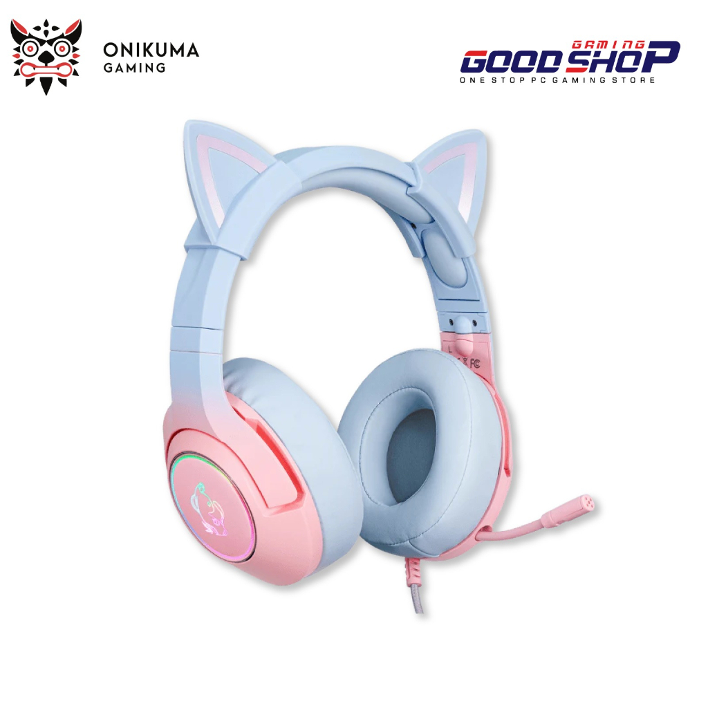 ONIKUMA HEADSET GAMING K9 PINK 7.1 CHANNEL