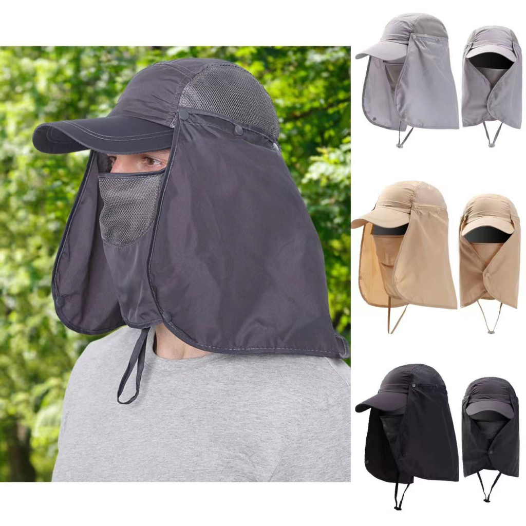 topi Anti-Ultraviolet Sun Visor Cap Memuncak Cap Outdoor Perlindungan Matahari Topi Pria Memancing Topi Topi Bisbol Cap matahari Topi